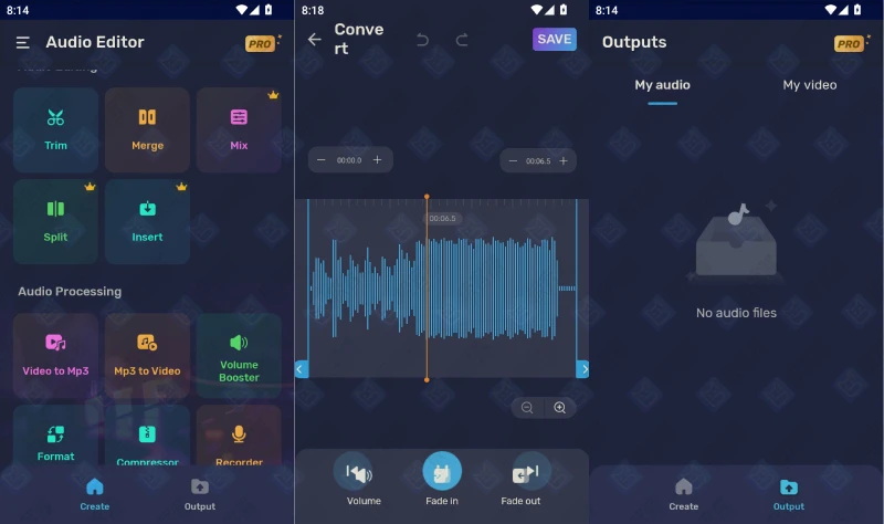 图片[1]-Audio Editor（音频剪辑）v1.01.65.0311专业版｜多格式支持，轻松剪辑合并音频-极客酱
